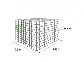Габион Куб 0,5х0,5х0,5-4-Ц